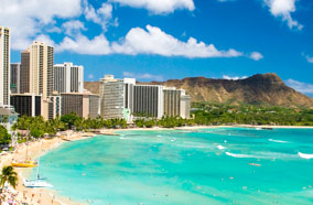 Get discount flights to Waikiki Beach in Honolulu