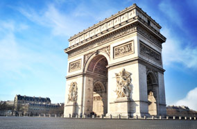 Find low fare tickets to Arc de Triomphe in Paris