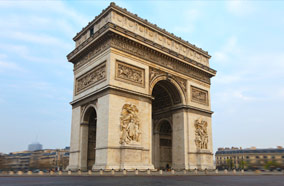 Get discount flights to Arc de Triomphe in Paris